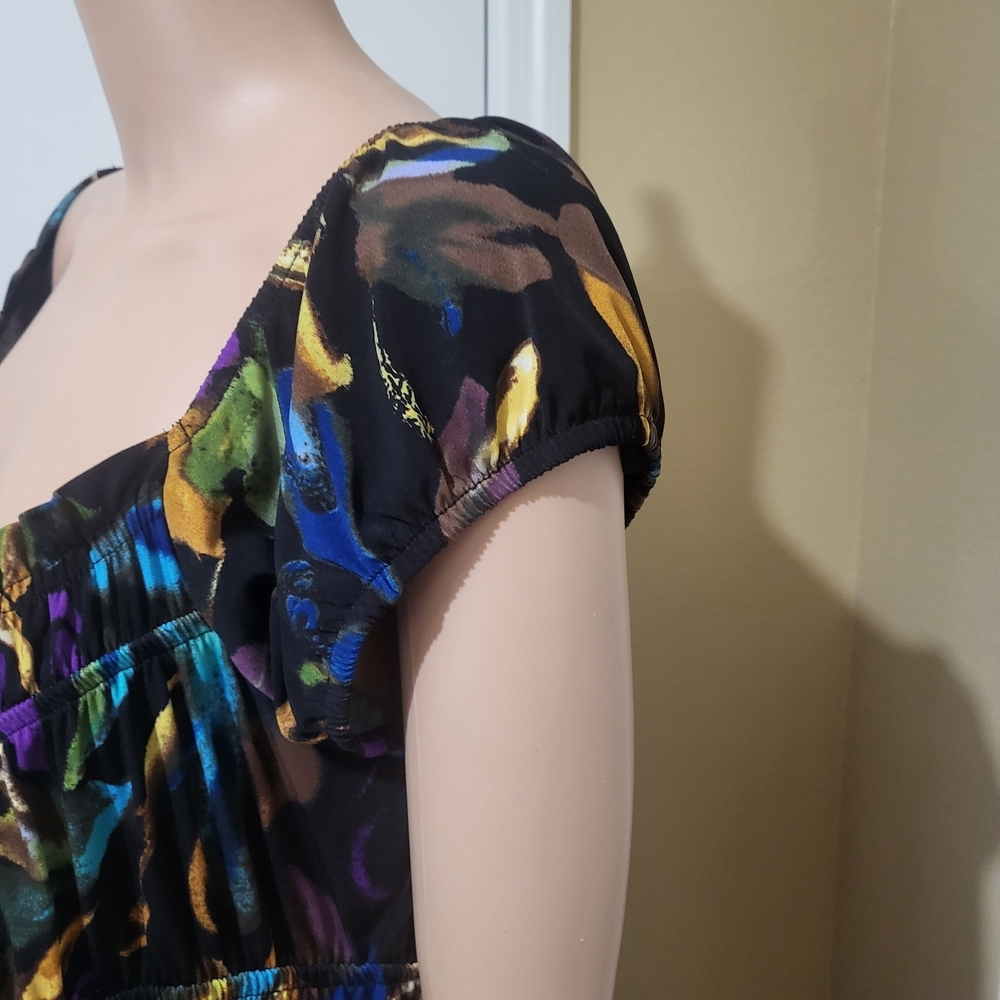 Alyx Multicolor Abstract Dress - Picture 7 of 10